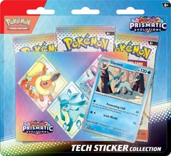 Pokemon Scarlet & Violet - Prismatic Evolutions Tech Sticker Collection - Glaceon